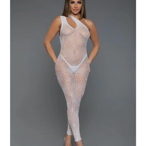 BE WICKED ALL YOUR DESIRES BODYSTOCKING CATSUIT!
